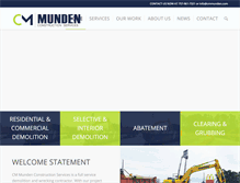 Tablet Screenshot of cmmunden.com